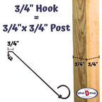Garden Display Hook